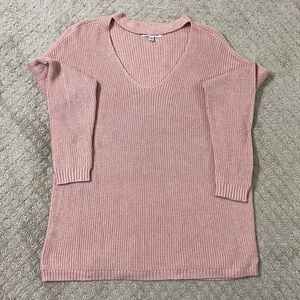 American Eagle Pink Knit Sweater